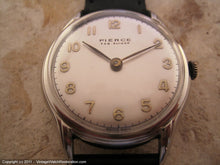 Load image into Gallery viewer, Pierce Silver Dial with Gold Numbers, Manual, Very Large 36mm