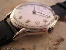 Load image into Gallery viewer, Pierce Silver Dial with Gold Numbers, Manual, Very Large 36mm