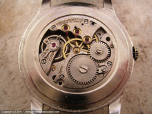 Load image into Gallery viewer, Pierce Silver Dial with Gold Numbers, Manual, Very Large 36mm