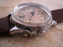 Load image into Gallery viewer, Original Dial Single Push Button Pierce Telemetre Chronograph, Manual, 34mm