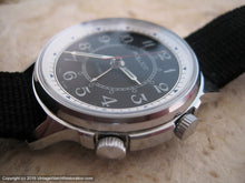 Load image into Gallery viewer, Poljot Alarm with Black and White Dial - Soviet USSR Era, Manual, Very Large 37mm