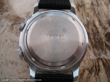 Load image into Gallery viewer, Poljot Alarm with Black and White Dial - Soviet USSR Era, Manual, Very Large 37mm