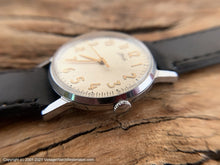 Load image into Gallery viewer, Pobeda 'Zim' Soviet-Era Watch with a Bold Dial Design, Manual, 34mm