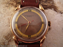 Load image into Gallery viewer, Record Two-Tone Chocolate Brown and Gold, Manual, Large 35mm