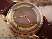 Load image into Gallery viewer, Record Two-Tone Chocolate Brown and Gold, Manual, Large 35mm