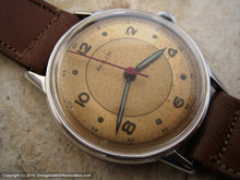 Load image into Gallery viewer, Military WWII Era Rellum (Eska) Yellow-Coppery Dial, Manual, 33mm