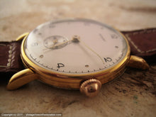 Load image into Gallery viewer, NOS Revery Pristine Pearl White Dial with Silver Sub-Dial, Manual, Large 34.5mm