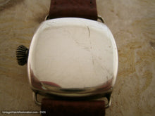 Load image into Gallery viewer, Early 30s Rolex Oyster Sterling Silver Beauty, Manual, 27x27mm