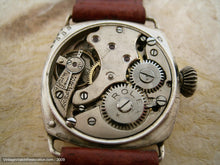Load image into Gallery viewer, Early 30s Rolex Oyster Sterling Silver Beauty, Manual, 27x27mm