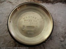 Load image into Gallery viewer, Rare Low Production Heavy 14K Gold Rolex Oyster Perpetual - Model 6090, Manual, 33mm