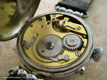 Load image into Gallery viewer, Huge Roskopf Cuervo y Sobrinos with Porcelain Dial, Manual, Huge 38mm