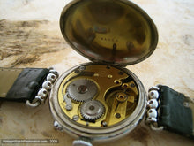 Load image into Gallery viewer, Huge Roskopf Cuervo y Sobrinos with Porcelain Dial, Manual, Huge 38mm