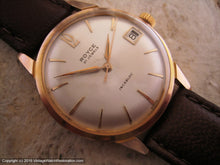 Load image into Gallery viewer, Royce Date in Rose Gold Case, Manual, Large 34mm