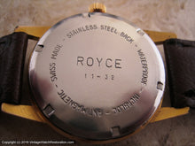 Load image into Gallery viewer, Royce Date in Rose Gold Case, Manual, Large 34mm