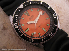 Load image into Gallery viewer, Exquisite Seiko 150M Divers with Orange Dial, Automatic, 42.5mm