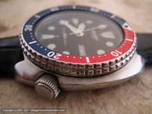 Load image into Gallery viewer, Huge Seiko 'Pepsico' Divers in Black Dial with Day-Date, Automatic, Huge 44mm