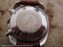 Load image into Gallery viewer, Seiko Chronograph Black Dial Day-Date, Automatic, Very Large 40mm