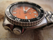 Load image into Gallery viewer, Seiko Orange Dial Divers 200M Day Date with Hefty Seiko Stainlesss Bracelet, Automatic, Huge 42mm