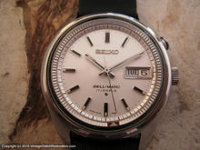 Load image into Gallery viewer, Seiko Bell-Matic 'Alarm' Day Date with Super White Dial, Automatic, Huge 38mm