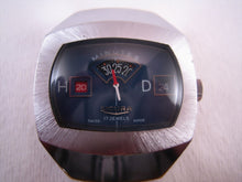 Load image into Gallery viewer, Sicura Retro Style Jump Hour, Manual, 37x42mm