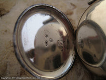 Load image into Gallery viewer, Swiss Sterling Silver WWI Trench Watch with Immaculate Porcelain Dial, Manual, 34mm