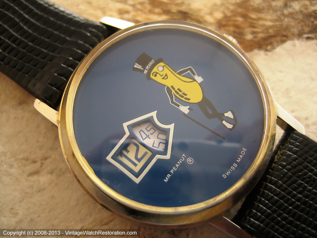 HUMAN MADE Mr.Peanut Military Watch 