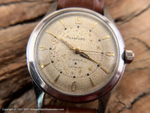 Load image into Gallery viewer, Sanford Textured Dial with Lovely Patina, A. Hirsch Movement, Manual, 33.5mm