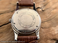 Load image into Gallery viewer, Sanford Textured Dial with Lovely Patina, A. Hirsch Movement, Manual, 33.5mm