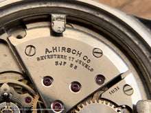 Load image into Gallery viewer, Sanford Textured Dial with Lovely Patina, A. Hirsch Movement, Manual, 33.5mm