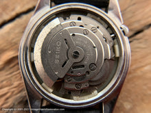 Load image into Gallery viewer, Seiko '5' Black Dial with Gold Markers, Day/Date, Automatic, V. Large 36.5mm
