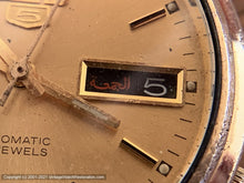 Load image into Gallery viewer, Seiko '5' Golden Dial Day-Date (English and Arabic), Automatic, 35.5mm