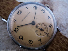 Load image into Gallery viewer, Wonderful Yellow-Orange Dial Tavannes WWII Era Military, Manual, 33mm