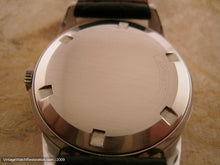 Load image into Gallery viewer, Stunning Black Tissot Stainless with Gold Markers, Manual, Very Large 36mm