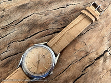 Load image into Gallery viewer, Tellus (Cortébert) Spirofix Original Apricot Patina Dial, Manual, 38mm
