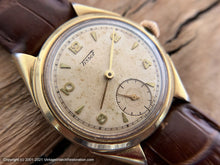 Load image into Gallery viewer, Tissot Light Parchment Patina Dial in Unusual Case, Manual, 32mm