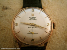 Load image into Gallery viewer, 18K Rose Gold Universal Freccero, Automatic, Very Large 34.5mm