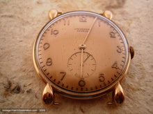 Load image into Gallery viewer, Universal 18K Rose Gold Tear Drop Lugs, Manual, 33mm