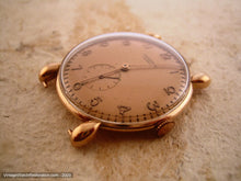 Load image into Gallery viewer, Universal 18K Rose Gold Tear Drop Lugs, Manual, 33mm