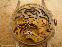 Load image into Gallery viewer, Fully Original Early Universal Chronograph Telemetre, Manual, Very Large 37.5mm
