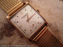 Load image into Gallery viewer, Stunning 18K Yellow Gold Universal with 18K Gold Mesh Bracelet , Manual, 26x33.5mm