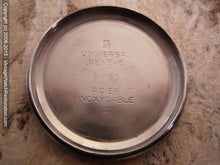 Load image into Gallery viewer, Very Bold Universal Geneve Italian Railway Style, Manual, Large 35x41mm