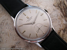 Load image into Gallery viewer, Classic Oyster-White Universal Geneve with Silver Hands and Markers, Manual, 33mm