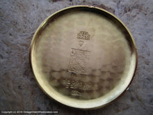 Load image into Gallery viewer, 18K Gold Universal with Golden Dial and Elongated Tear Drop Lugs, Manual, 33mm