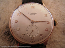 Load image into Gallery viewer, Huge 18K Rose Gold Universal Geneve Beauty, Manual, Huge 37mm