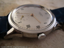 Load image into Gallery viewer, Original Roman Silver Dial Universal Geneve, Manual, Large 35mm