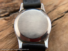 Load image into Gallery viewer, Universal Geneve Salmon Patina Dial with Elegant Gold Hands, Bumper Automatic, 35mm