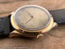 Load image into Gallery viewer, Venus 17 Rubis Patina Dial with Minute and Second Tick Markers, Manual, 38.5mm