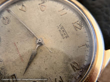 Load image into Gallery viewer, Venus 17 Rubis Patina Dial with Minute and Second Tick Markers, Manual, 38.5mm