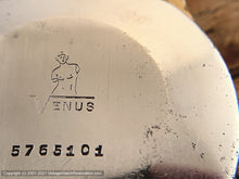 Load image into Gallery viewer, Venus 17 Rubis Patina Dial with Minute and Second Tick Markers, Manual, 38.5mm