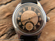 Load image into Gallery viewer, Viking (Cortebert) Sport Vattentat with Two-Tone Copper and Black Dial, Manual, 33.5mm